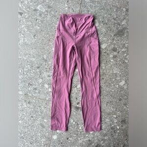 Lululemon High Rise Crop align 58cm with pockets